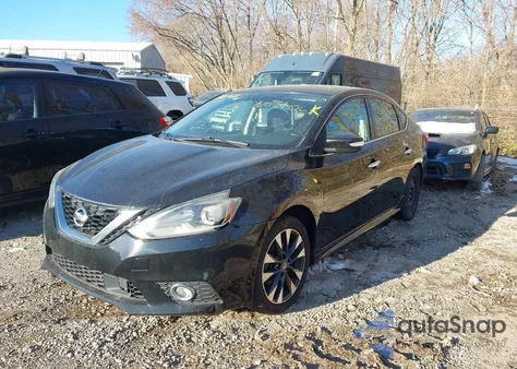 2019 Nissan Sentra Sr из США, поврежденный, VIN 3N1AB7AP6KY387698